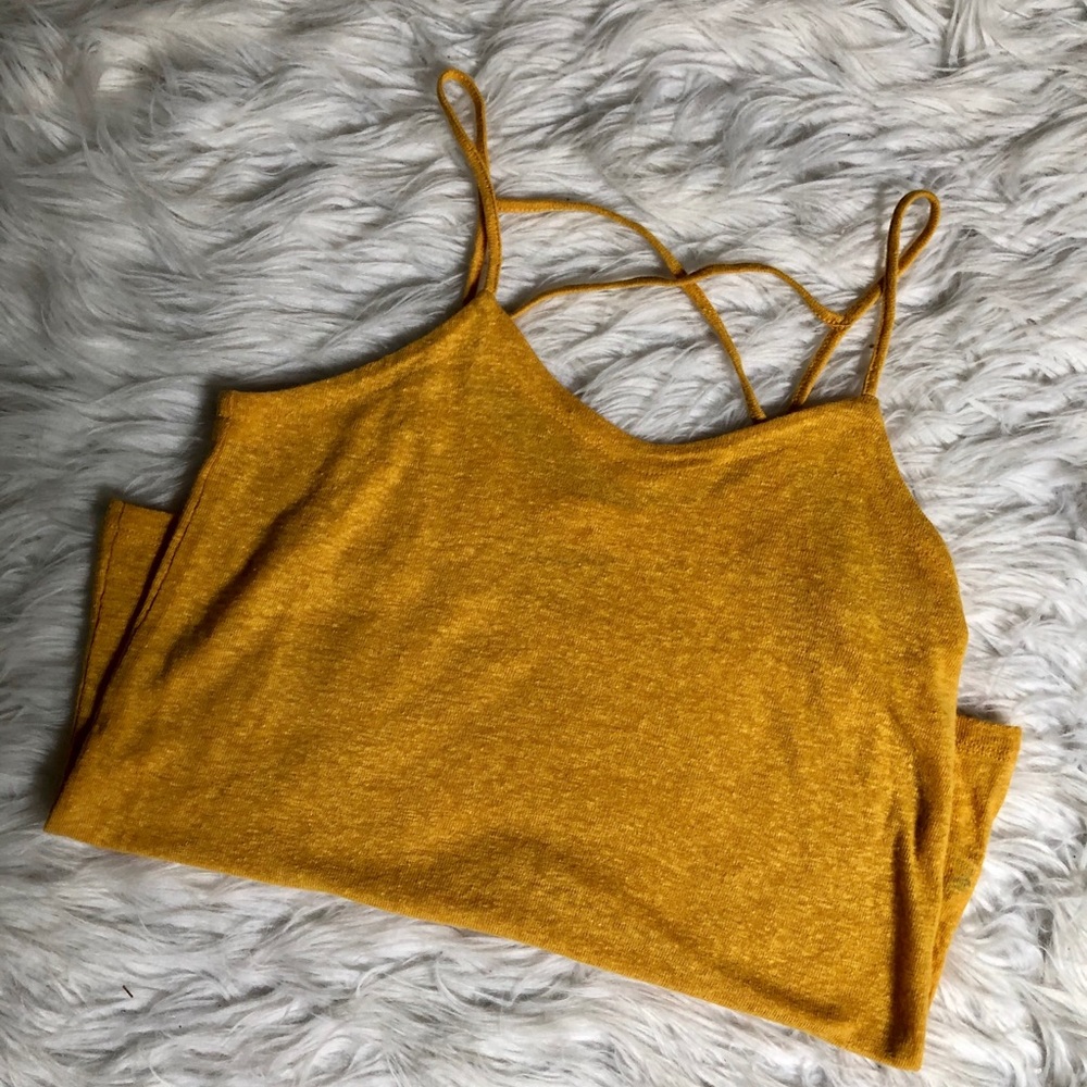 Mustard Yellow Tank